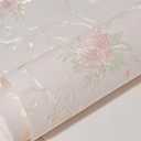 GIBZ 3D Vintage Floral Wallpapers Peel and Stick Colorful Rustic Wall Papers Decorations Wallpaper Contact Paper Pink 2 0.53x5m