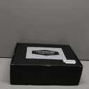 upcessory Cologne Organizer for Men 3 Tier Wood Perfume Organizer Cologne Stand with Drawer and Hidden Compartment Perfume Display Holder (White)