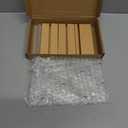 4x6 Inch 3 Pack Acrylic Sign Holder with Wooden Base, Desktop Display Stand (4x6 3Pack)