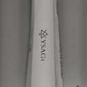 YSAGi Leather Desk Protector, Office Mat, Large Mouse Mat, Non-Slip PU Leather Blotter, Laptop Desk, Waterproof Writing Pad for Office and Home (Eggshell, 35.4" x 17")