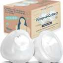 Wearable Breast Milk Collection Cups - Works with Baby Buddha, Legendairy Milk, Spectra, Imani, Zomee, Freemie (24mm)