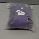 Doglay Dog Jacket Waterproof Dog Coat with Harness Built in, Christmas Puppy Winter Coat Reflective Turtleneck Puffer Snow Jackets for Small Medium Large Dogs (Purple)