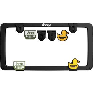 Cruiser Accessories Jeep License Plate Frame (with Fastener Caps)