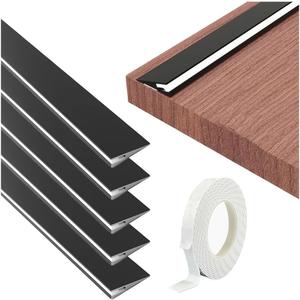 5 Pack LED Aluminum Channel Profile Under Cabinet Ultra Thin, 19.6inch