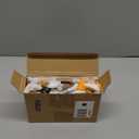 Hoteam 21 Pcs Baby Shower Games Include Baby Sock Hunt Sign and 20 Pair Small Cotton Socks Wooden Table Sign with Holder for Gender Reveal Party Favors(Animal Style) (Safari)