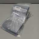 XunLiu Stand-Up Al-Foil PE Bag Zip Lock Bags Reusable Airtight Storage Bags (50, 12cmX20cm+4cm/0.14mm), Pack Of 2
