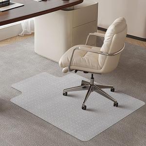 Chair Mat for Carpeted Floor with Lip,47''36'' PVC Carpet Protector for Low Pile Carpets Heavy Duty Effective Grip Anti-Slip,Won't Crack,Easy to Clean for Office and Home