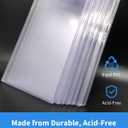 Comic Book Top Loaders for Current, Toploader Hard Sleeves Holder for Comic Books Storage and Display, 10 Pack