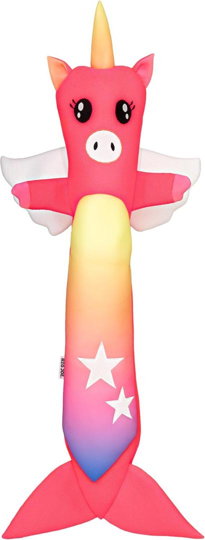Big Joe Pegasus Pool Pals Pool Float, No Inflation Needed | Polystyrene Bean Filled, Refillable, Double Sided Mesh, UV-Protected, Weather-Resistant, Fade-Proof Fabric