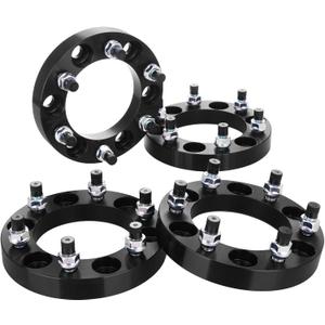 Betthand 4PK 5x5.5 to 5x5.5 (5x139.7mm) Wheel Spacers, 77.8mm Centric Hub Bore, 9/16-18 Studs Thread, 1.5 inches (38.1mm) Thickness for Dodge Ram 1500 2002-2010, Durango 2004-2009, Dakota 2005-2011