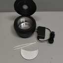 Ultrasonic Retainer Cleaner Machine, 45kHz Dental Cleaning Pod for Denture, Mouth Guard, Night Guard, Aligner, Braces, Toothbrush, 200ML Denture Cleaner with Digital Timer & 4 Modes, Black