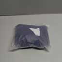 ANFILIA Tummy Control Tankini Bathing Suits for Women Two Piece Scallop Trim V Neck Tankini Top with Bottom Swimsuits Deep Blue M