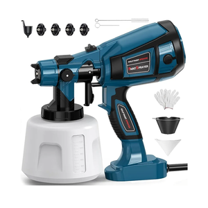 Paint Sprayer Tool 800W High Power Electric Spray Paint Gun Easy to Clean for Furniture Cabinets Fence Walls Door Garden Chairs Yellow