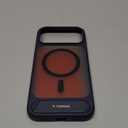 TORRAS Strong Magnetic & Seamless Stand for iPhone 17 Pro Max Case, Fit for MagSafe, Military Grade Drop Protection, Invisible Adjustable Kickstand, Camera Control Button, Translucent Matte Deep Blue