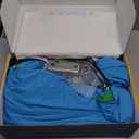 Sensory Swing for Kids Indoor Outdoor - Calming Cocoon Therapy Swing, Holds 300lbs - Hug-Like Sensory Hammock with 360 Swivel Hardware for Autism, ADHD, SPD Support (Green/Blue)