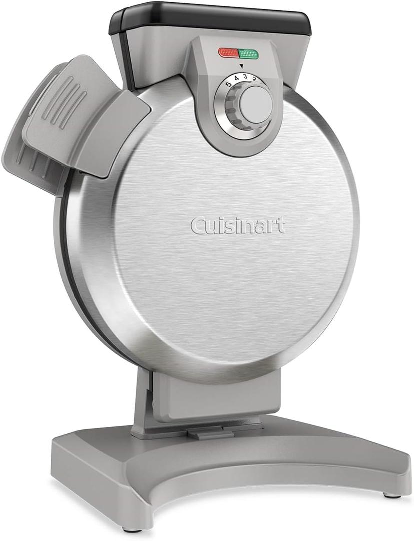 Cuisinart Belgian Waffle Maker, Vertical Iron, Silver, WAF-V100P1 (Vertical Waffle)