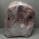 Taygeer Vacuum Backpack, Expandable Vacuum Seal Carry on Backpack with Rain Cover, 17'' laptop Compression Backpacks Travel with Shoe Compartment, TSA Approved Personal Item Compression Back Pack,Pink