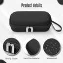 Camera Carrying Case Compatible with KODAK PIXPRO FZ55 / FZ45 16MP Digital Camera, Hard Bag Suitable for Travel and Home Storage (Black)