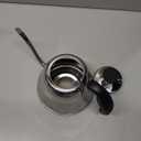 Tea Kettle for Stovetop, Barista's Choice Gooseneck Pour Over with Flow Control, Food Grade Stainless Steel Water Kettle, Tea Pot for Home & Kitchen - Small 28oz, Silver