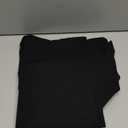 Stelle Women Dress Pants Business Casual Straight Leg 30" Stretch Work Pants Pull On Slim-fit Regular Slacks with 4 Pockets (Black, Medium)