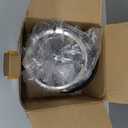 1 Pair 4.5 Inch Fog Light Housing Bucket Bracket Fog Passing Light Lamp Motorcycle (Black Light Housing)