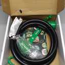 50 Amp Generator Cord 15FT and Power Inlet Box, Pre-Drilled 50 Amp Generator Inlet Box with Cord, NEMA 14-50P to SS2-50R Generator Cord Waterproof Combo Kit, ETL Listed