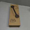 2 Pack 16 Inch Elderly Heavy Duty Shower Handle, Seniors Grab Bars for Bathtubs, Suction Cup Removable Handrails, Safety Bathroom Grip for Handicap (Light Gray)