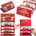 1Pcs Christmas Cash Gift Envelopes, Christmas Money Holders for Cash, Surprise Money Envelopes, Xmas Gift For Men Women Girls Boys
