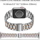 JOYOZY Compatible Apple Watch Band 49mm 45mm 44mm 42mm 41mm 40mm 38mm, Upgraded solid stainless steel Metal Watch band for iWatch Series Ultra SE 8 7 6 5 4 3 2 1 for men women