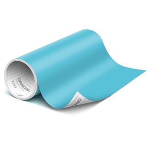 ORACAL 631 Matte Geyser Blue Vinyl Durable Roll Easy to Weed Permanent Adhesive Craft Vinyl for Plotting Machines, Decals & DIY Projects 12” x 10ft