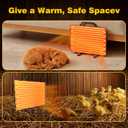 Chicken Coop Heater for Winter, Safe 140W Radiant Heat Panel with ETL Certification, Quiet & Light-Free Design, Ideal for Chicken Coops, Small Pets, and Under Desk Use (15x12)