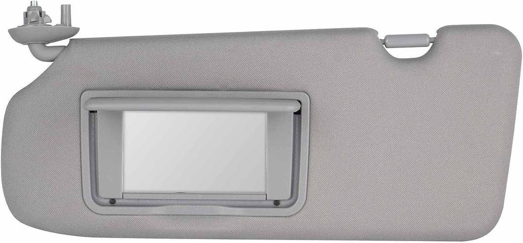 Driver Left Side Sun Visor Without Light Compatible with Honda CRV 2017 2018 2019 2020 2021 2022 Replace 83280-TLA-A12ZB, Gray