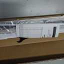 LazBlinds No Tools No Drill 1" Vinyl Mini Blinds, Cordless Blinds for Windows, Light Filtering Horizontal Window Blinds & Shades, 29" W x 72" H, White