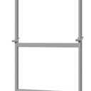 Maxtek Mobile Whiteboard Stand with Wheels, Stand Only, No Drill (Grey)