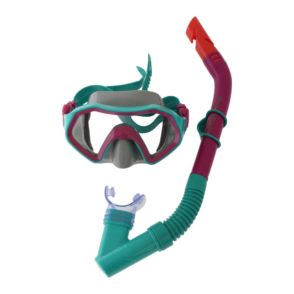 Bestway Crusader Youth Mask and Snorkel Set Pink