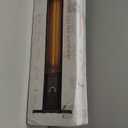 Outdoor Electric Patio Heater, 42-inch 1500W Infrared Tower Heater with 9 Heat Settings & 9H Timer, IPX5 Waterproof, Safety Lock, Tip-Over & Overheat Protection Space Heater for Indoor & Outdoor Use