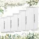 BreezeHug 5 Pcs Square Pedestal Stands for Party, Metal White Display Stands Pillars for Wedding Bridal Ceremony Baby Shower Birthday Party Decorations