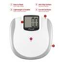 Escali Extra Large Display Digital Bathroom Scale for Body Weight with Easy-to-Read Display and Non-Slip Platform, Extra-High Capacity of 440 lb, Batteries Included
