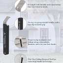 NACETURE Vinyl Siding Removal Tool 2 Pack  7 Inch Heavy Duty Steel Hand Tool for House Siding Installation and Repair