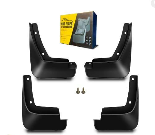 Mud Flaps Fit for Hyu-ndai Elan-tra 2021 2022 2023 4-Door Sedan, Dedicated Mudguard for Four Seasons Universal Protection, Front and Rear, 4 Pack