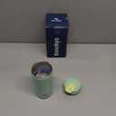 Tumbler with Lid, 12 oz Travel Coffee Mug Double Wall Vacuum Stainless Steel Thermal Metal Cup Insulated Water Bottle,Soft Green