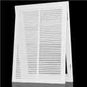 Return Air Filter Grille Fit 14x20 Duct Opening,Steel Air Return Vent Cover Grill,HVAC Vent Covers for Wall and Ceiling,Holds 1" Thick AC Filter