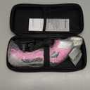 VLOXO Cordless Electric Scissors Cardboard Cutter with 2 Type Blades Rechargeable Powerful Shears Cutting Tool for Fabric Electric Box Cutter Leather Felt with Charger & Storage Box-Pink