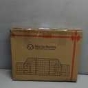 ERYTLLY Dog Car Barrier for SUVs, Vehicles, Dividers, Adjustable Heavy-Duty Wire Pet Gate, Foldable Car Pet Barrier with Mesh Bag, Car Accessories Safety Travel, for Cargo Area 36.6" to 64.5" Width