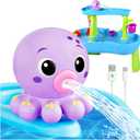 2026 Water Table Pump with Huge Water Output, Upgraded Octopus Water Pump for Water Table, 3H Non-Stop Fun for Step 2, Rechargeable Water Table Accessories for Kids Toddlers Summer Outdoor Water Toys (Purple)