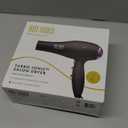 HOT TOOLS Pro Artist Tourmaline 2000 Turbo Hair Dryer | Lightweight with Quiet Blowout Results (1 Count (Pack of 1))