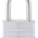 Master Lock 5DLF Outdoor Padlock with Key, 1 Pack, Silver