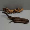 majoywoo Natural Small Driftwood for Aquarium Decor Fish Tank Decorations, Assorted Spider Wood Branch 2-4.5" 10 Pcs, Reptile Decor