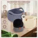 Aeelike 27PCS Beginner Crochet Basket Kit (L&S): Complete Storage Version, Knitting Starter Set with Instruction. for Adults, Ideal Crocheting Gift for Home Decor