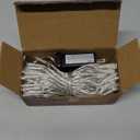 JMEXSUSS Connectable 100 LED Blue Christmas Lights Clear Wire, 8 Modes Blue Christmas Tree Lights Indoor Outdoor Plug in, 33ft Fairy String Lights for Christmas Tree, Xmas, Party, Garden